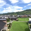 見晴らしの良い敷地北側