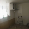 「生野屋建売② キッチン組付け作業」の画像です。