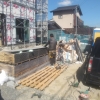 「周南市 I様邸 外壁工事中」の画像です。